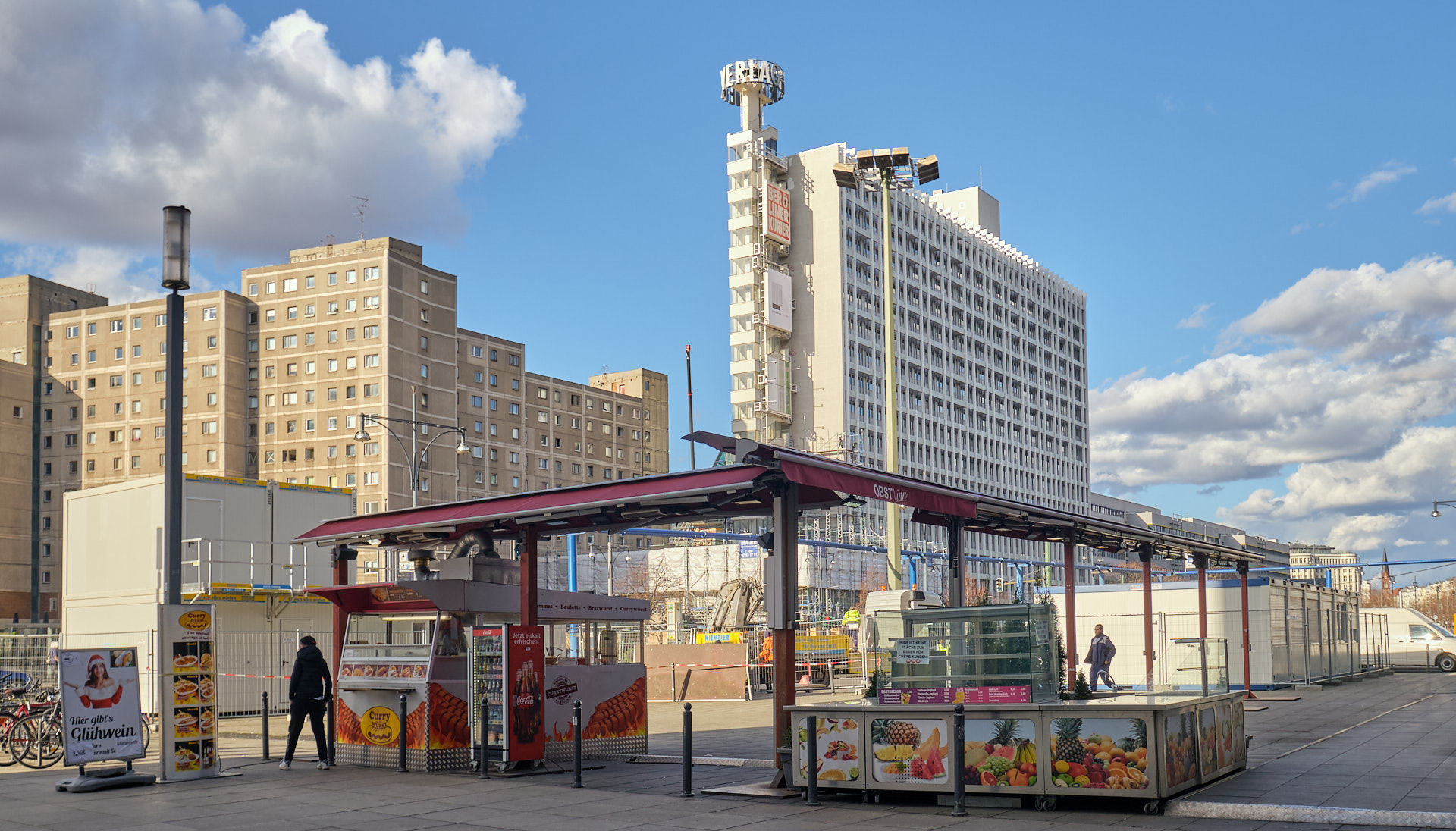 Obststand Alexanderplatz